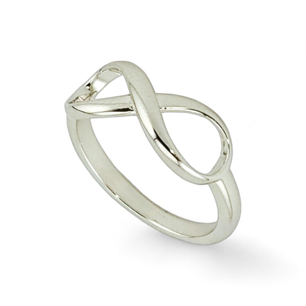 Sterling Silver 925 Infinity Ring